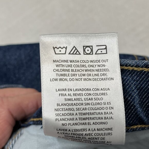 Wrangler Jeans Womnens 29/32 Wanderer High Rise Flare Dark Wash Denim Western - Picture 9 of 12